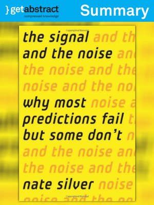 cover image of The Signal and the Noise (Summary)